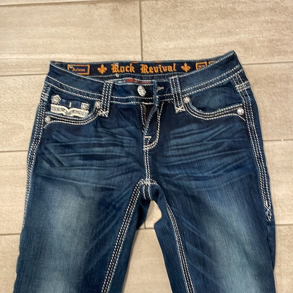 Rock Revival Arlene boot cut jeans size 27 - Picture 2 of 10